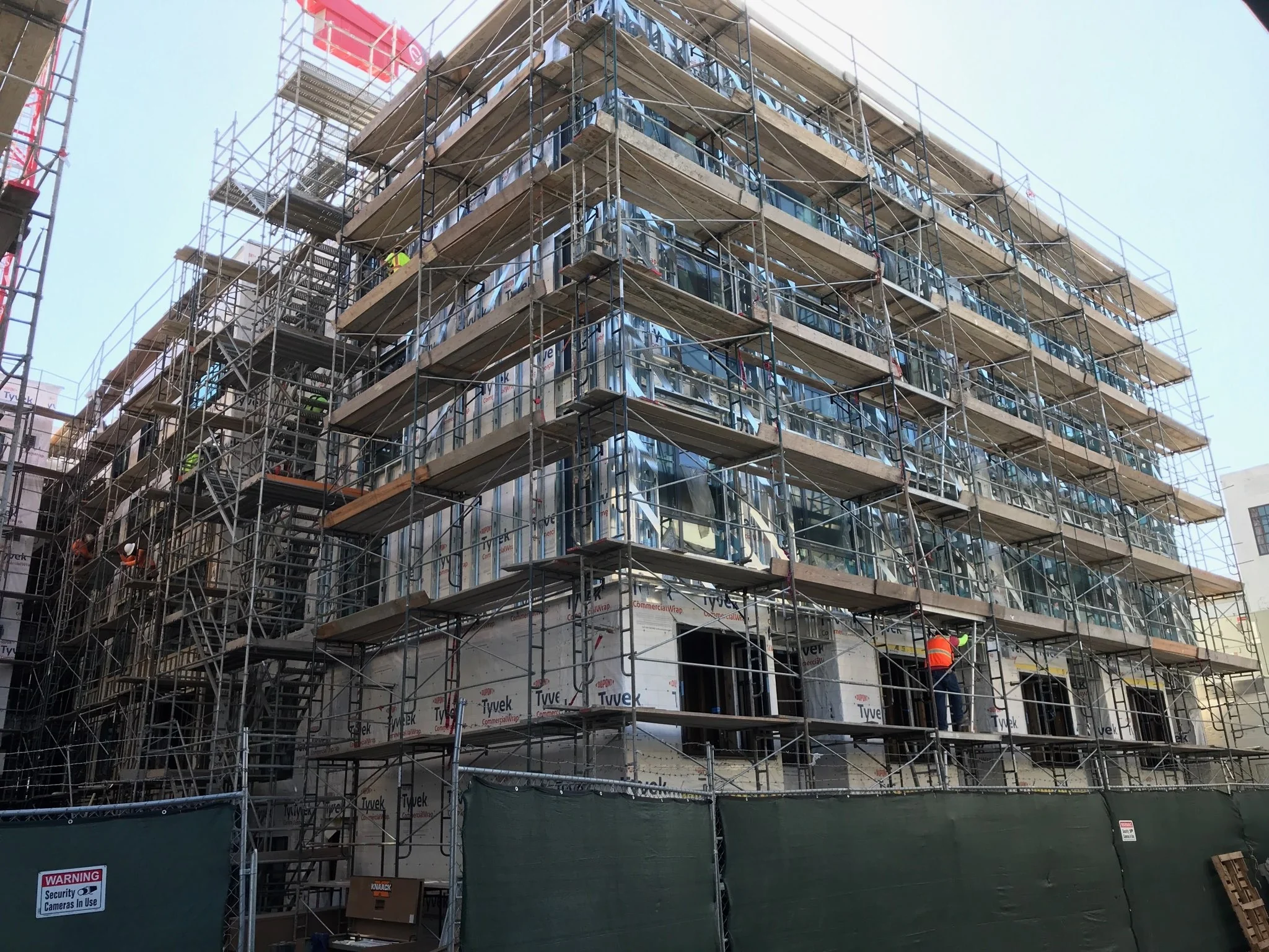 Building up