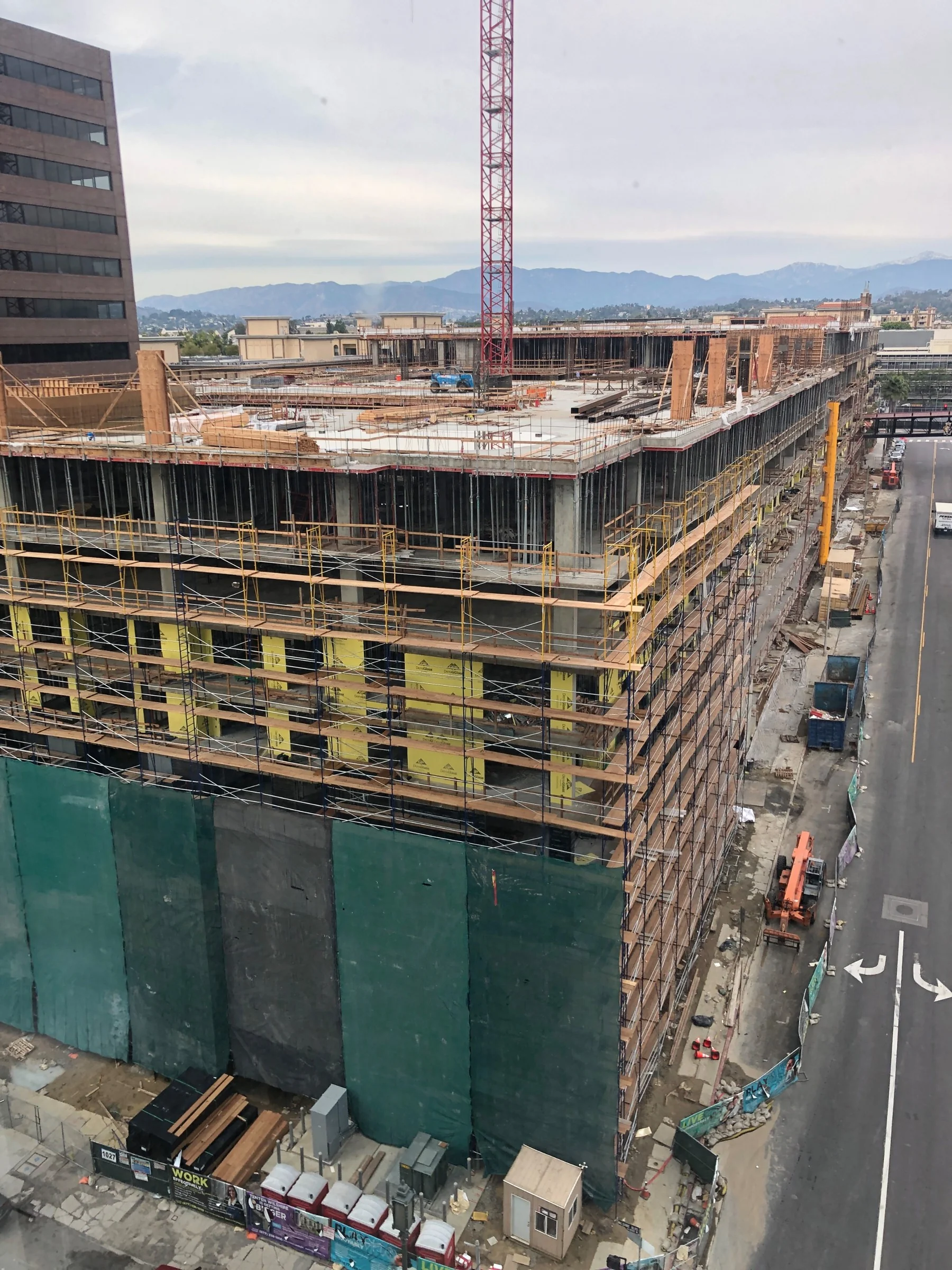 Framing, floor by floor