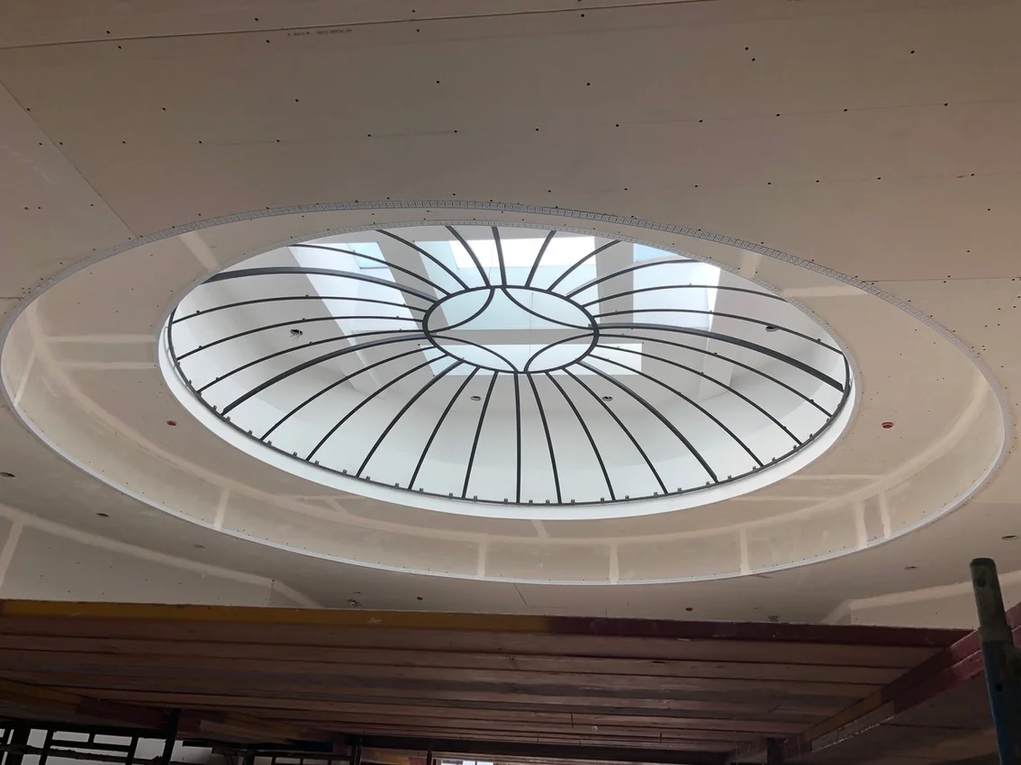 Circular ceiling detail